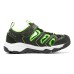 Skechers Durable Breathable Children's Sandals Black Green Teenagers 27.5