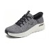 Skechers Slip Ins Anti-Slip And Wear-Resistant Breathable Rebound Support Low-Top Running Shoes Men's White Black Черно-белый, 44