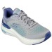 Skechers Wear resistant And Lightweight Low Top Casual Shoes Women's White Blue White blue, 39