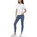 Skechers T-Shirt Women's Bright White Белый, L