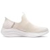 Skechers Slip Ins Hands Free Slip-Ins Anti-Slip And Wear-Resistant Breathable Low-Top Casual Shoes Women's White Белый, 36.5