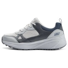 Skechers BOBS SPARROW 2.0 Slip Resistant, Abrasion Resistant, Lightweight Low Top Casual Shoes Men's Gray Серый, 42