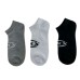 Skechers Ankle Socks Unisex 3 Pack S, 3 Pack (Black+White+Gray)