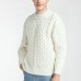 THE NORTH FACE Merino Wool Cable Sweater Sweater Unisex Ecru Белый, XL