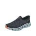 Skechers MEN'S GO WALK Wear-resistant And Lightweight Low-Top Casual Shoes Men's Black Gray Color Черный, 39.5
