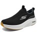 Skechers MEN'S GO Anti-Slip And Wear-Resistant Breathable Low-Top Running Shoes Men's Black Черный, 42.5