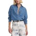 Levis Shirts Women's Blue Синий, M