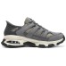 Skechers Slip-Resistant Low-Top Casual Running Shoes Men's Gray Серый, 39.5