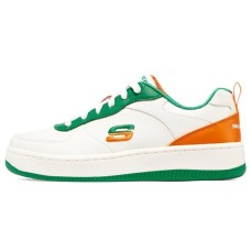 Skechers Sport Court 92 'White Green Orange' Women's 39.5