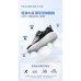 Skechers Go Run 400 V2 Anti Slip Wear Resistant Low Top Kids Lifestyle Shoes Black White Teenagers 33