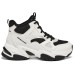 Skechers DLITES Breathable And Resilient High-Top Casual Running Shoes Women's White Black Черно-белый, 37.5