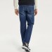 Skechers Sports Lifestyle Collection Skechers Diamond Collection Jeans Men's Denim Blue Gray Denim Blue Gray/03JC, L