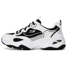 Skechers D'Lites 4.0 Shoes 'White Black' Women's 36.5