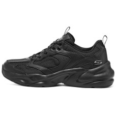 Skechers Surfing-New Anti-Slip Wear-Resistant Low-Top Casual Shoes Women's Black Черный, 37