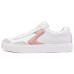 Skechers Court Classics Cushioning Breathable Support Low Top Skateboard Shoes Women's White Pink Белый Розовый, 40
