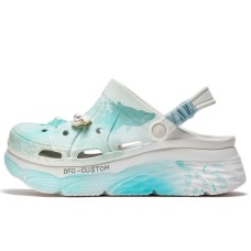 Skechers Max Cushioning ADCDAVINCI Custom, Whale Encounter Clog Sandal Women's Blue Синий, 38