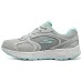 Skechers Go Run Consistent Cushioning Wear-Resistant Low-Top Casual Running Shoes Women's Gray Blue Gray Blue, 36