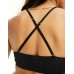 ASOS DESIGN Marina smoothing padded multiway bandeau bra in black Черный, US 0
