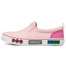 Skechers V Lites Canvas Shoes Pink Women's 36