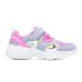 Skechers Slip Resistant Cushioning Abrasion Resistant Breathable Kids Lifestyle Shoes Purple Color Teenagers 27.5