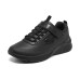 Skechers Kids Cushioning Abrasion Resistant Breathable Low Top Kids' Running Shoes All Black Kids' Черный, 29