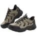 Skechers OUTDOOR MENS Anti-Slip Wear-Resistant Low-Top Hiking Shoes Men's Taupe Серо-коричневый, 41
