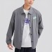 Skechers Jackets Coats Men's Lime Gray Lime Gray/040R, L