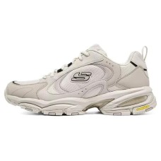 Skechers D'lites Shoes 'Beige White' 41