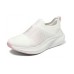 Skechers Anti-Slip And Wear-Resistant Rebound Low-Top Casual Shoes Women's White Pink Белый Розовый, 36.5
