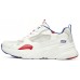 Skechers BOBS BAMINA Cushioning Anti-Slip And Wear-Resistant Mid-Top Casual Shoes Women's White Blue Red 37