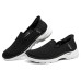Skechers Go Walk 6 Shoes 'Black White' Women's 35