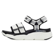 Skechers Max Cushioning Beach Sandals Women's White Black 38