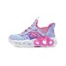Baby Skechers Cushioning Wear-Resistant Low-Top Toddler Shoes Purple Pink Lavender/Multicolor, 25
