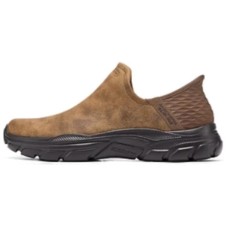 Skechers SKECHERS MENS USA Anti-Slip Wear-Resistant Low-Top Casual Shoes Men's Brown Коричневый, 40