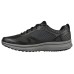 Skechers Go Run Consistent Cushioned Slip-Resistant Low-Top Casual Running Shoes Men's Black Gray Черный, 44.5