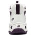 Skechers DLITES Anti-Slip Wear-Resistant Mid-Top Casual Running Shoes Women's White Purple Natural/Purple, 36.5
