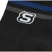 Skechers Ankle Socks Unisex 2 Pack Black 2 Pack (Black/027V), M