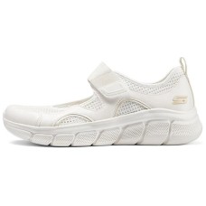 Skechers Slip-Resistant Breathable Rebound Low-Top Casual Shoes Women's White Белый, 38