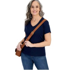 Топ Style & Co Neck Fiesta Синий, XS