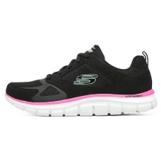 Skechers Track Running Shoes Women's Low-Top Pink Black/Pink, 35