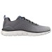 Skechers Cushioning, Slip Resistant, Abrasion Resistant, Breathable Low Top Casual Shoes Women's Gray 39.5