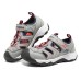 Skechers Abrasion Resistant Breathable Slip Resistant Children's Sandals Gray Blue Teenagers 38