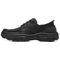 Skechers SKECHERS MENS USA Slip-Resistant Breathable Low-Top Casual Shoes Men's Black Черный, 45