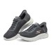 Skechers Go Walk Fle Anti-Slip Wear-Resistant Low-Top Running Shoes Men's Gray Серый, 42.5