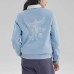 Skechers Skx Classic Sports Series Sweatshirts Women's Ashley Blue/0216 Ashley Blue/0216, L