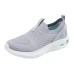 Skechers Anti-Slip Wear-Resistant Low-Top Running Shoes Women's Gray Серый, 35