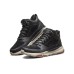 Skechers Soven Cushioning Anti-Slip And Wear-Resistant Mid-Top Casual Shoes Men's Black 42
