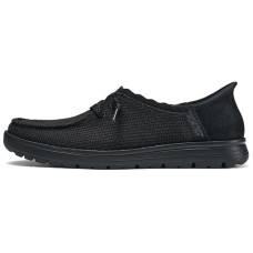Skechers Slip Ins Cushioning Wear-Resistant Low-Top Casual Shoes Women's Черный, 36