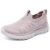 Skechers Cushioning, Wear Resistant Low Top Casual Shoes Women's Purple Фиолетовый, 39.5