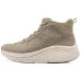 Skechers Anti-Slip Wear-Resistant Mid-Top Casual Shoes Women's Gray Бежевый, 35.5